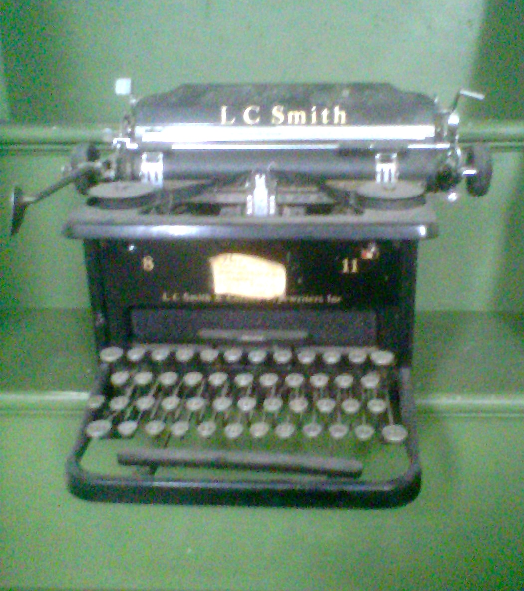 My First Interviews Were Written on this Typewriter