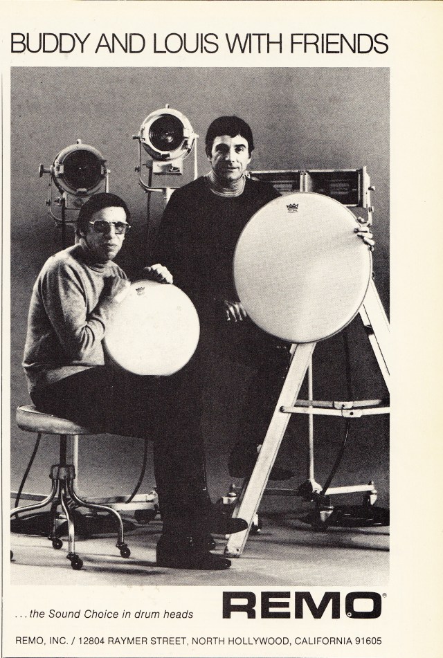 Remo Ad, Down Beat, 09/12/1971